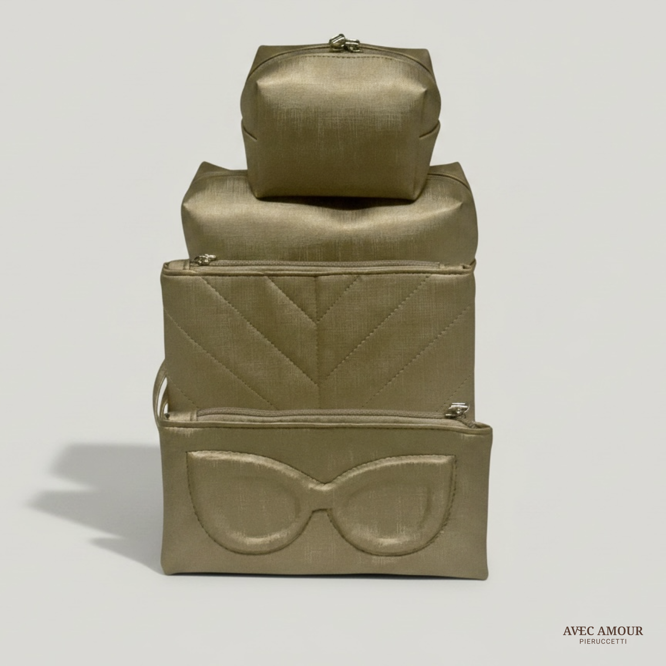 Necessaire Matisse P e M + Carteira Nice + Porta Óculos Louvre - Imagem 1