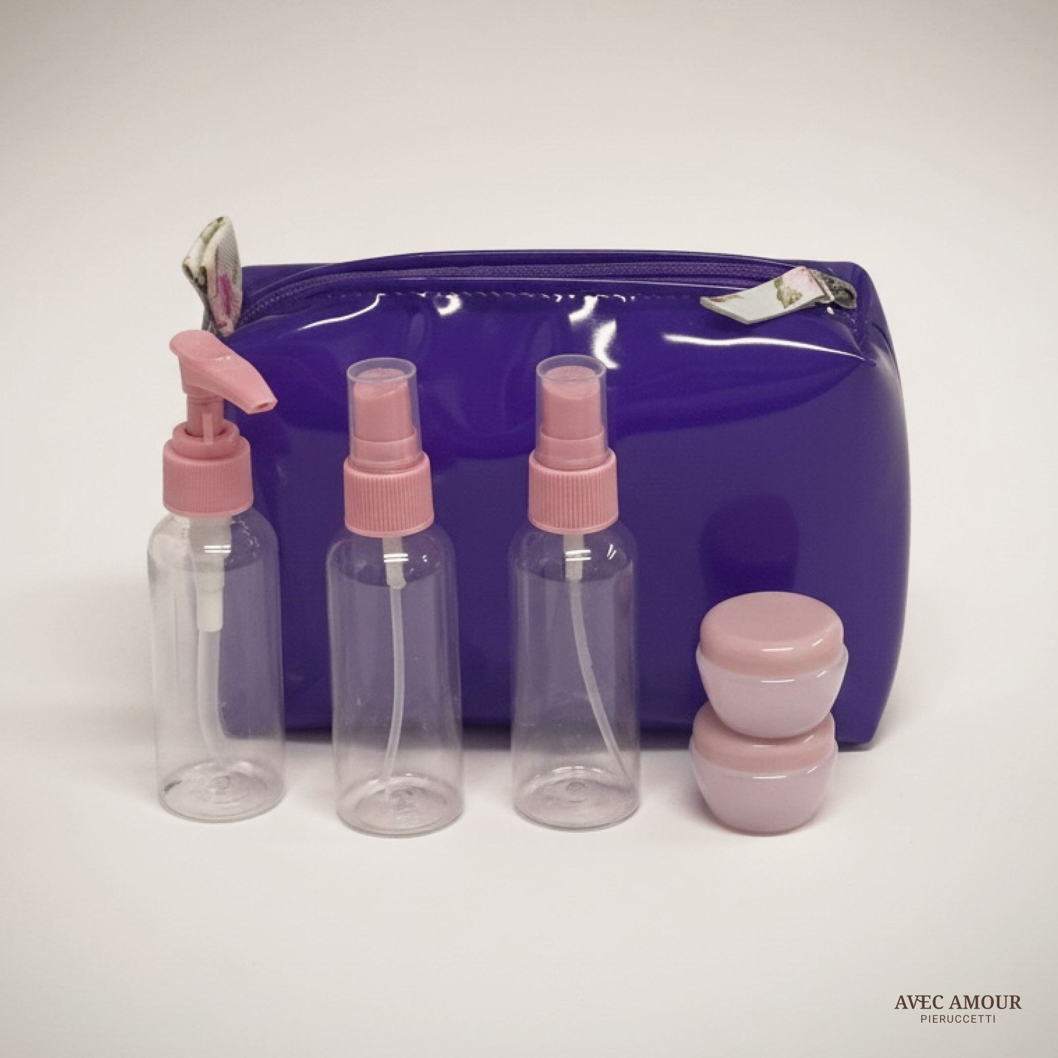 Necessaire Mademoiselle + Frascos - Imagem 1