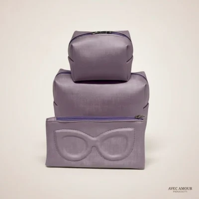 Kit 2 necessaire Matisse lilás_2x